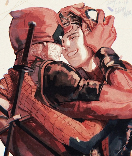 Wade Wilson x Peter Parker