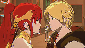 Anxeity Goobers (Jaune/Jessica/Pyrrha)(the struggle to find some of these without it being porn)