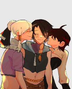 Burning Whiterose (Ruby/Weiss/Cinder