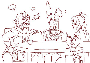 Crimson Snow Bunny (Ruby/Weiss/Velvet)
