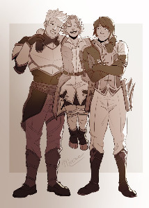 Noras boys (Ren/Nora/Jaune)