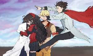 Whole Team (Tai/Summer/Qrow/Raven)