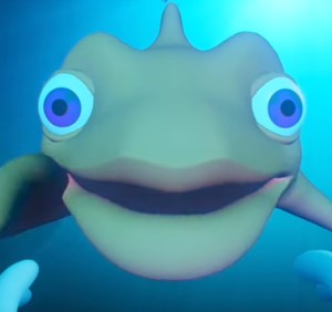 Crappy Looking Green Fish