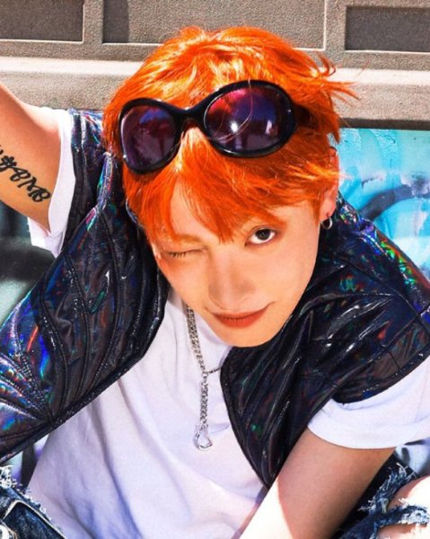 bright orange