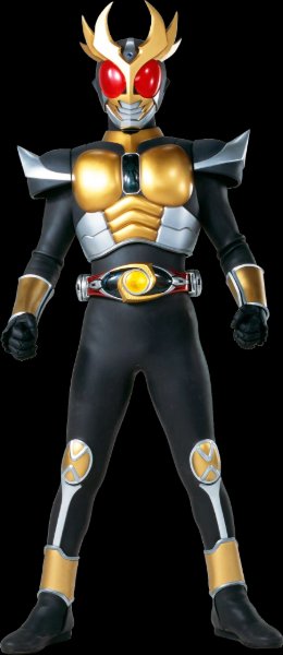 Kamen Rider Agito Ground Form Power Up (Cross Horns Opens)
