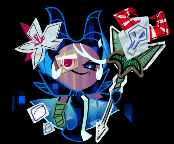 White Lily / Dark Enchantress Puppet