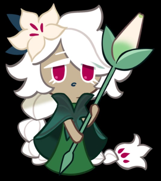 Young White Lily