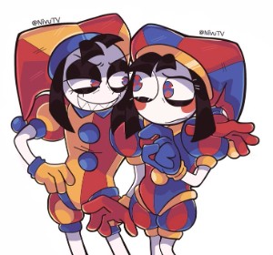 Evil Pomni × Pomni