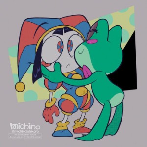 Ribbit × Pomni