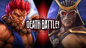 Akuma vs Shao Kahn