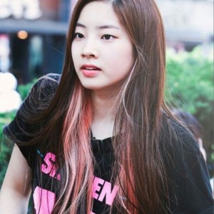 brown with pink