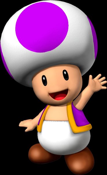 Purple Toad | Super Mario