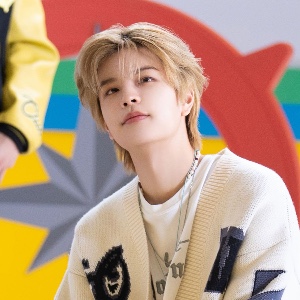 Blonde mullet