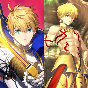 Arthur Pendragon X Gilgamesh