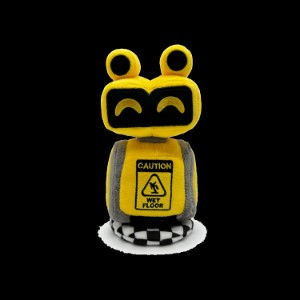 Wet Floor Bot Shoulder Rider (YOUTOOZ)