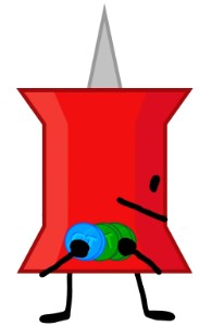 Pin BFB holding her tokens