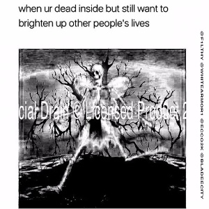 Dead inside dark outside