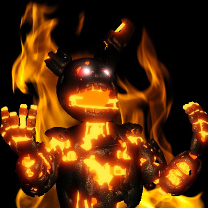Flaming Springtrap