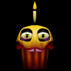 Golden Cupcake