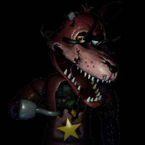 Shattered Rockstar Foxy