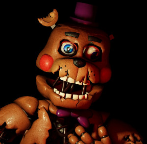 Shattered Rockstar Freddy
