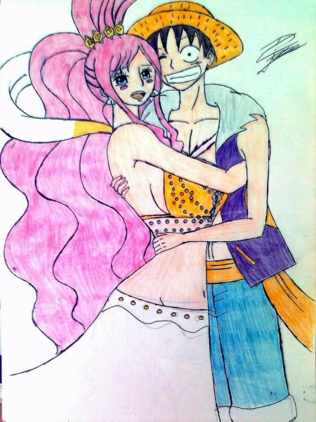 Luffy x Shirahoshi