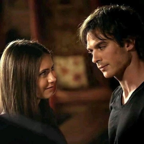 damon & elena - tvd