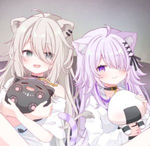 CatFight- Botan X Okayu