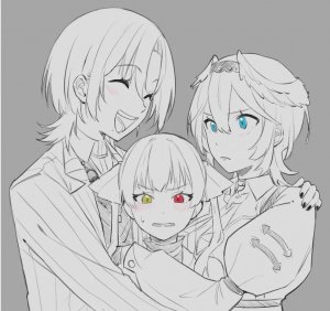 IkeMari- Ao X Marine X Lui