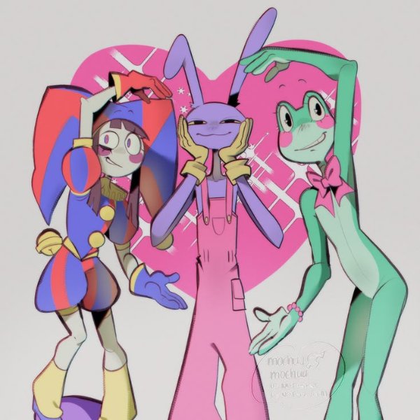 Jax × Pomni × Ribbit