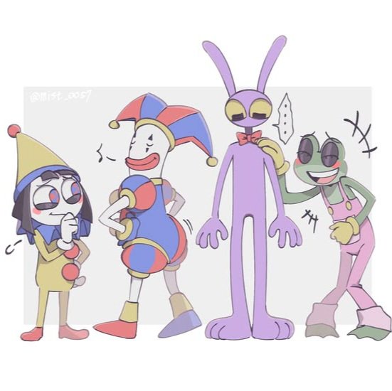 Jax × Ribbit × Pomni × Kaufmo