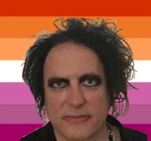 This particular picture of Robert smith