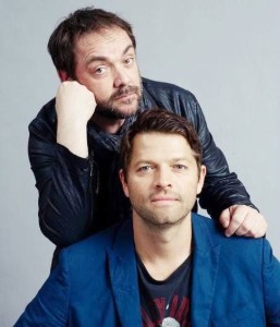 Misha and Mark Sheppard