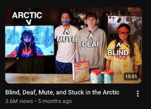 Blind, Deaf, Mute, and Stuck in the Arctic