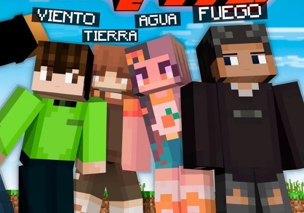 Viento, Lluvia, Agua y Fuego (hijos de Luzu)