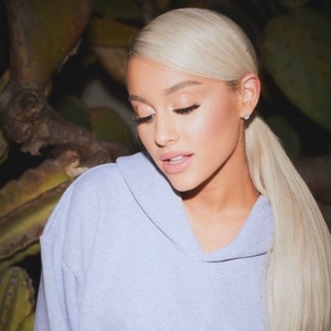 low blond pony
