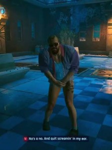 Flaming Crotch Man