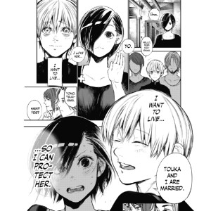 "Touka and I are married"