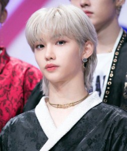 Felix short silver hair