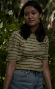 striped top