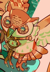 Clockwork owl