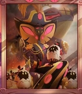 General Pentious with egg bois portrait Season 1