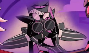 Sir Pentious with goggles on