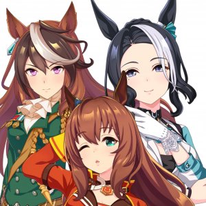 symboli rudolf x maruzensky x mejiro ramonu