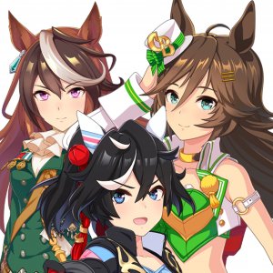 symboli rudolf x katsuragi ace x mr cb