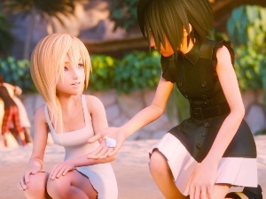 Naminé x Xion