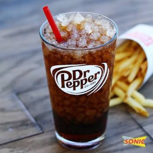 Dr. Pepper from Sonic with Cherry and Vanilla