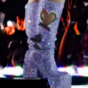Lilac - Silver Open Heart