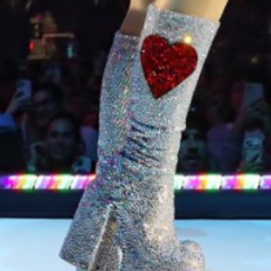 Silver - Red Closed Heart