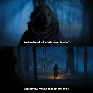 running into danger